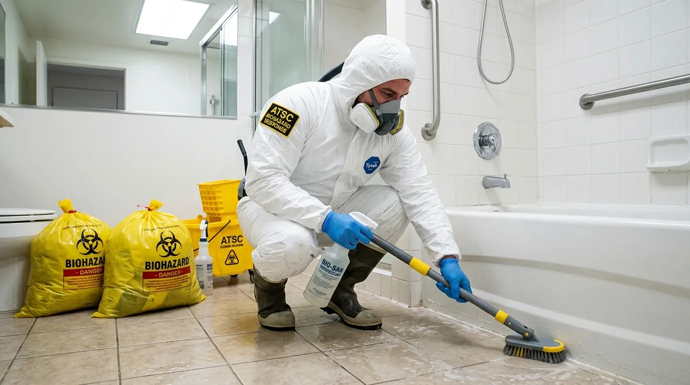 Decontamination equipment deployed for Blood Cleanup in Kissimmee